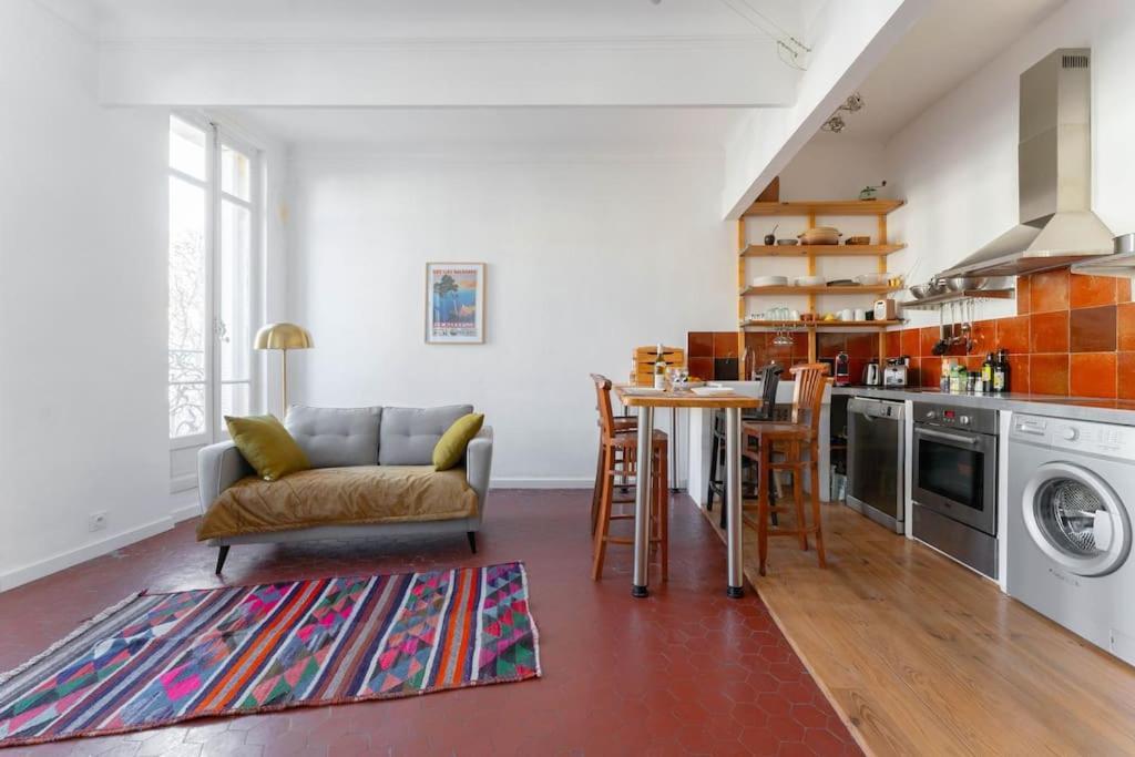 Superbe Appart, Central, Petit Balcon & Vue Place Marseille Bagian luar foto